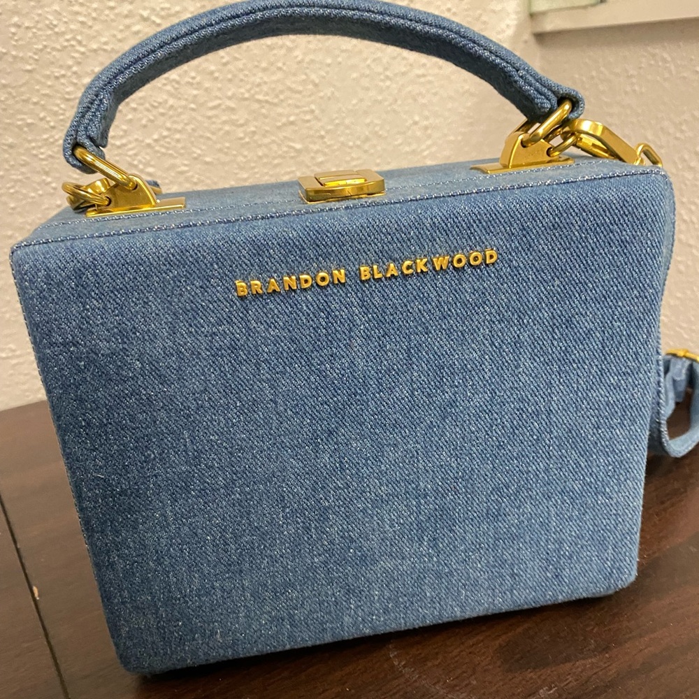 New Brandon Blackwood 90s  Blue Denim Kendrick Trunc
